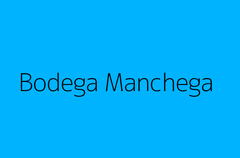 Bodega Manchega
